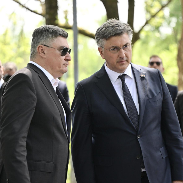 Zoran Milanović i Andrej Plenković