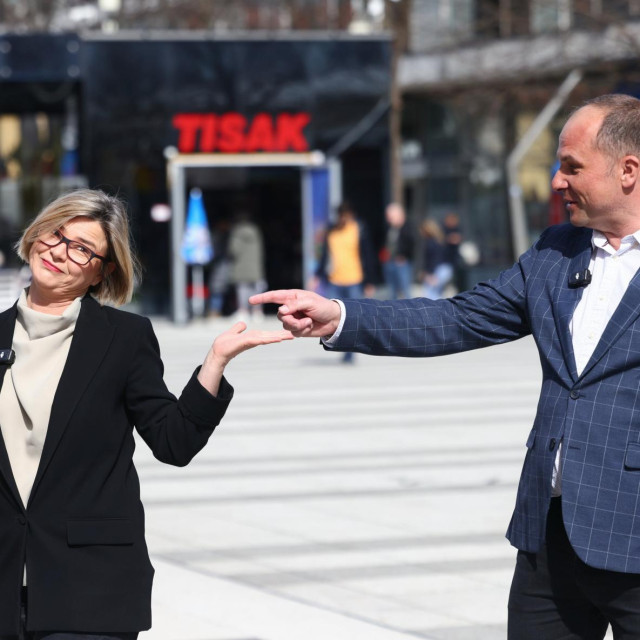 Sandra Benčić i Siniša Hajdaš Dončić