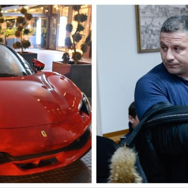 Ferrari kojim je Ivko Marić dovezao Stjepu Bartulicu