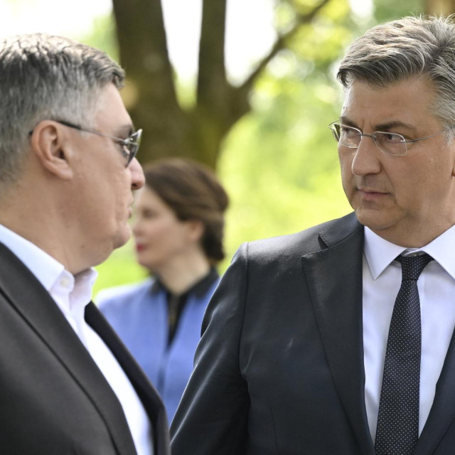 Zoran Milanović i Andrej Plenković