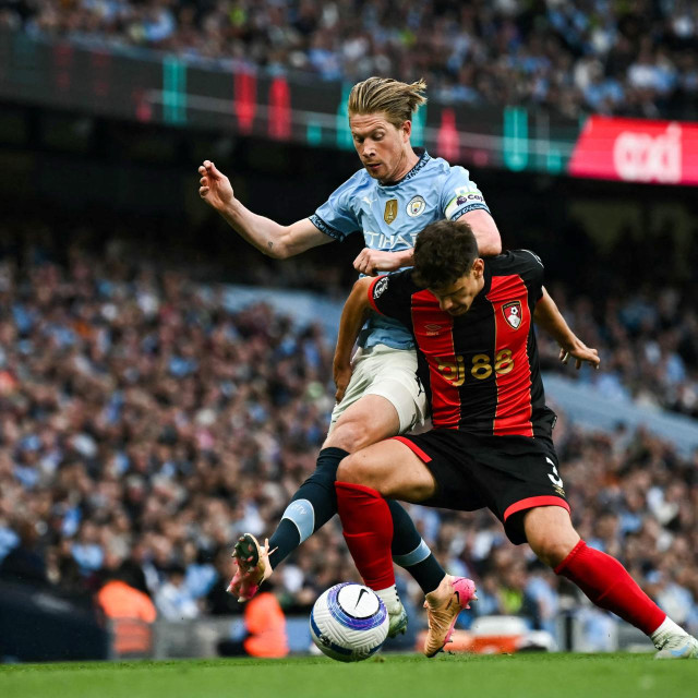 Kevin De Bruyne i Miloš Kerkez 
