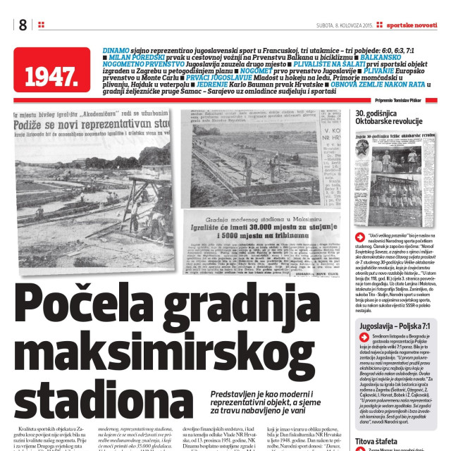 80. rođendan SN, 1947.