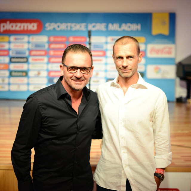 Predrag Mijatović i Aleksander Čeferin