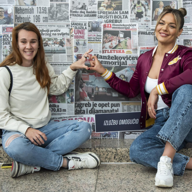 Sara Kolak i Sandra Elkasević