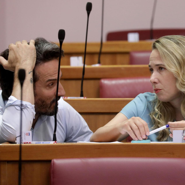 Marin Miletić i Marija Selak Raspudić