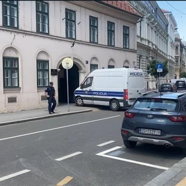 Uhićeni su dovedeni na Županijski sud u Zagrebu