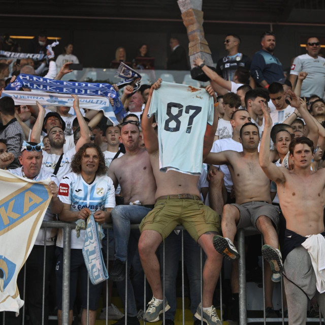 Rijeka slavi titulu prvaka Hrvatske