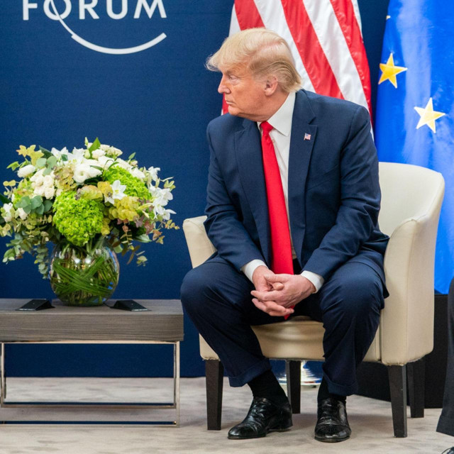 Ursula von der Leyen i Donald Trump