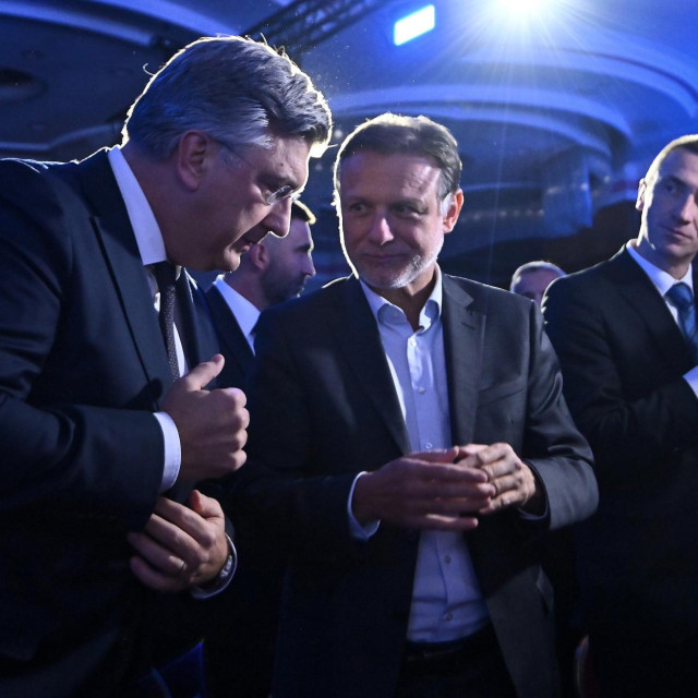 Andrej Plenković, Gordan Jandroković i Ivan Penava