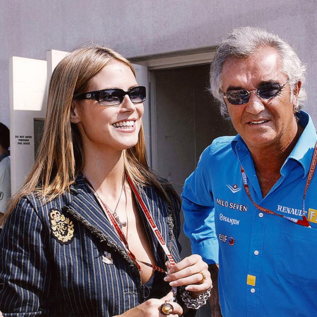 Heidi Klum i Flavio Briatore