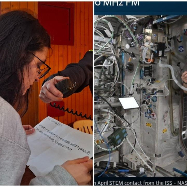 Učenici iz Daruvara razgovarali s astronautom s ISS-a