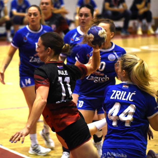 Iva Bule i njezine suigračice prvi su put pobijedile Lokomotivu i završile na 3. mjestu u prvenstvu
