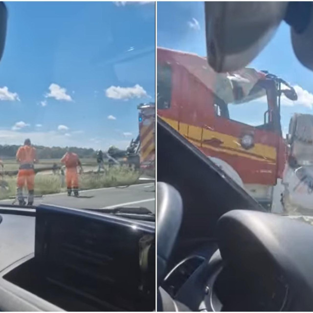 Nesreća na autocesti kod Okučana