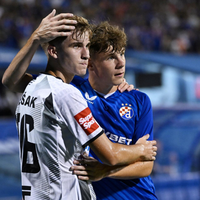 Dinamo - Gorica: Ante Sušak i Noa Mikić