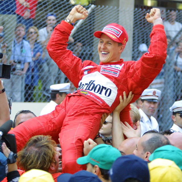 Michael Schumacher u Monacu 2001. godine