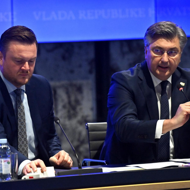 Marko Primorac i Andrej Plenković
 