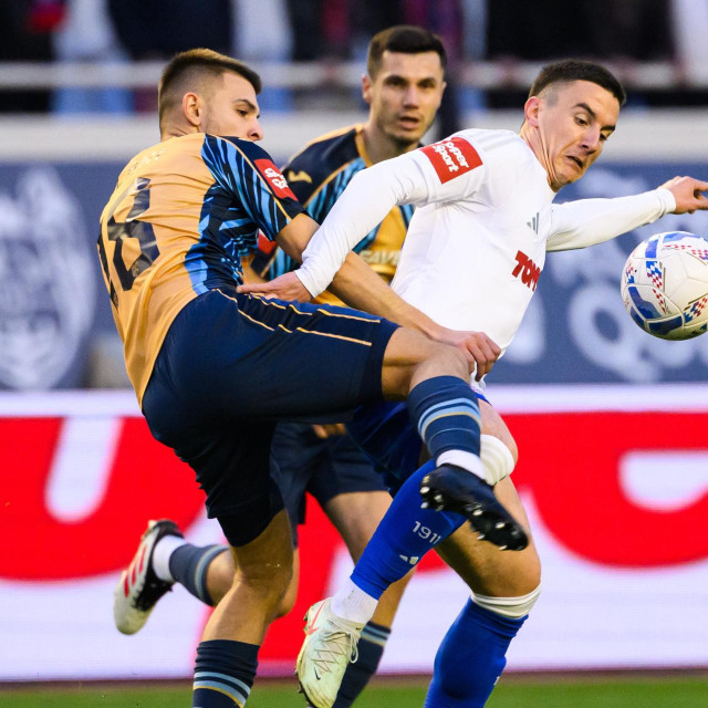 Hajduk - Rijeka: Michele Šego i Lindon Selahi
