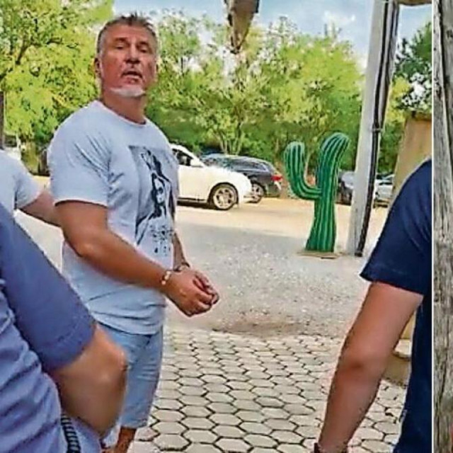 Trenutak kad su porečki policajci uhitili Obradovića