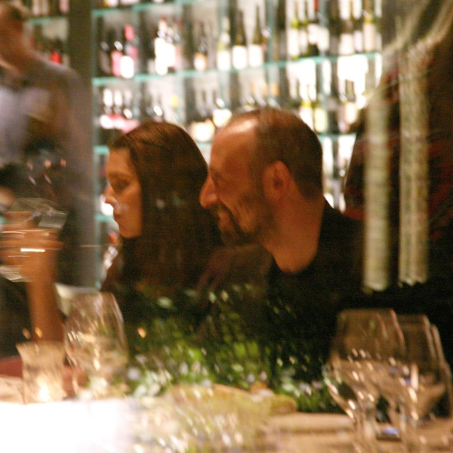 Halit Ergenc u jednom zagrebačkom restoranu 2010. godine