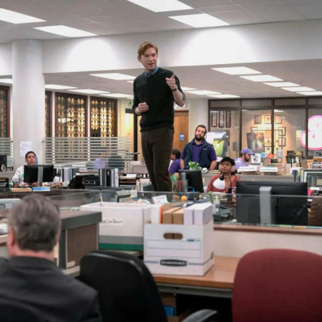 Scena iz nove serije ‘The Paper‘