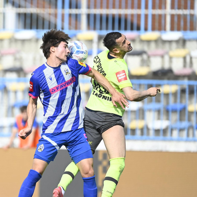 Lokomotiva - Slaven Belupo: Moreno Živković i Ilija Nestorovski