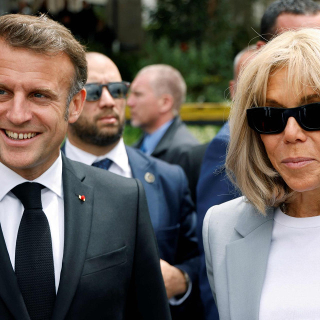 Brigitte Macron i Emmanuel Macron