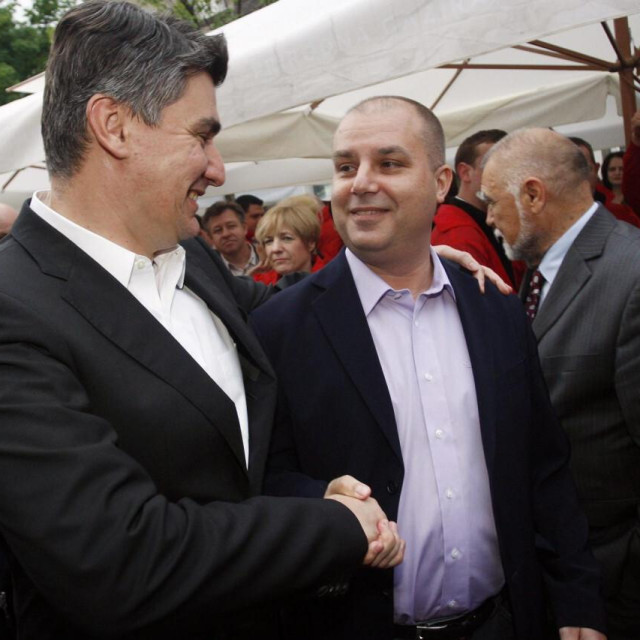 Zoran Milanović i Igor Rađenović 2013. godine