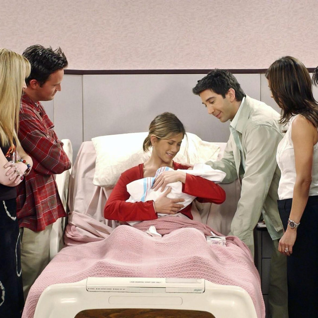 Lisa Kudrow, Jennifer Aniston, Matt LeBlanc, Matthew Perry, Courteney Cox i David Schwimmer