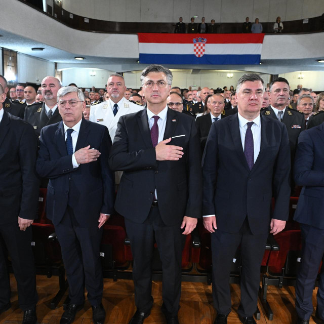 Orsat Miljenić, Željko Reiner, Andrej Plenković, Zoran Mlianović, Ivan Anušić