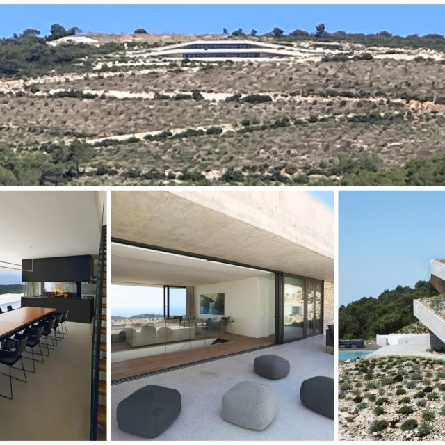 Položaj objekta na visinskoj razlici većoj od 100 metara u odnosu na cestu zahtijevao je izvedbu serpentinaste makadamske ceste