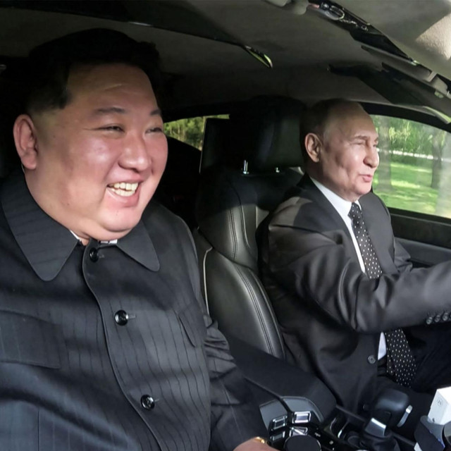 Kim Jong-un i Vladimir Putin