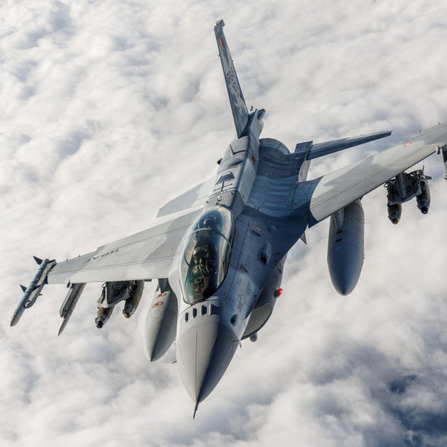 Borbeni avion F-16 Block 70, ilustrativna fotografija 