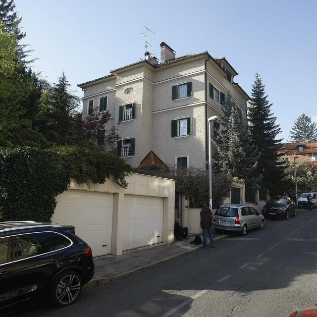 Vila Mirjane Sanader u Kozarčevoj ulici u Zagrebu