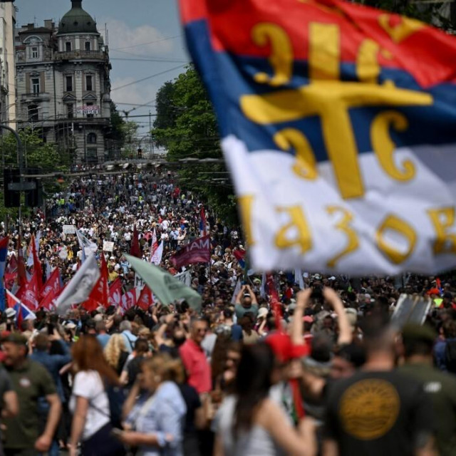 Prosvjed u Beogradu