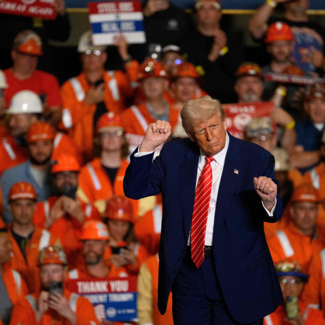 Donald Trump na skupu u Pennsylvaniji