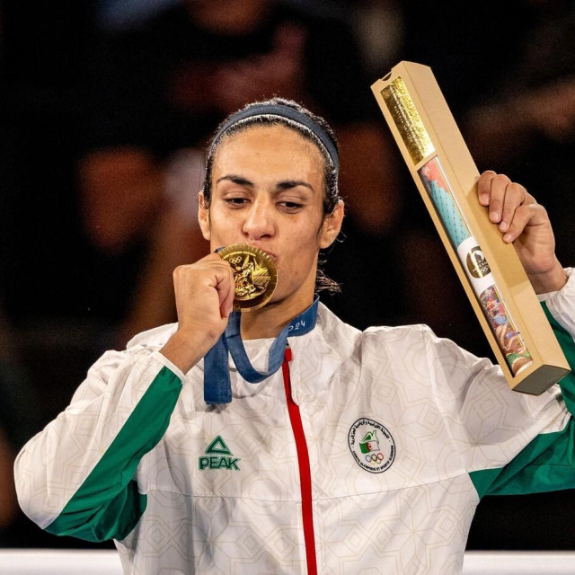 Imane Khelif je u Parizu 2024. osvojila zlato u kategoriji do 66 kg, postavši prva Alžirka s olimpijskim zlatom u boksu. 