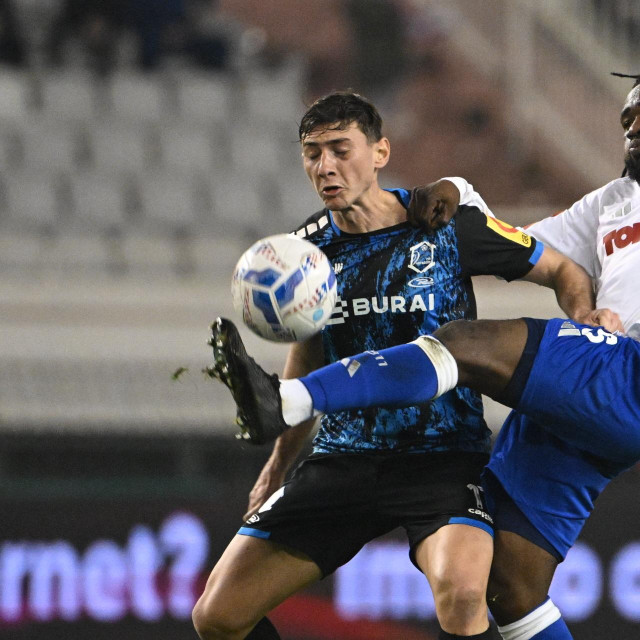 Hajduk - Varaždin: Dimitar Mitrovski i Ismael Diallo