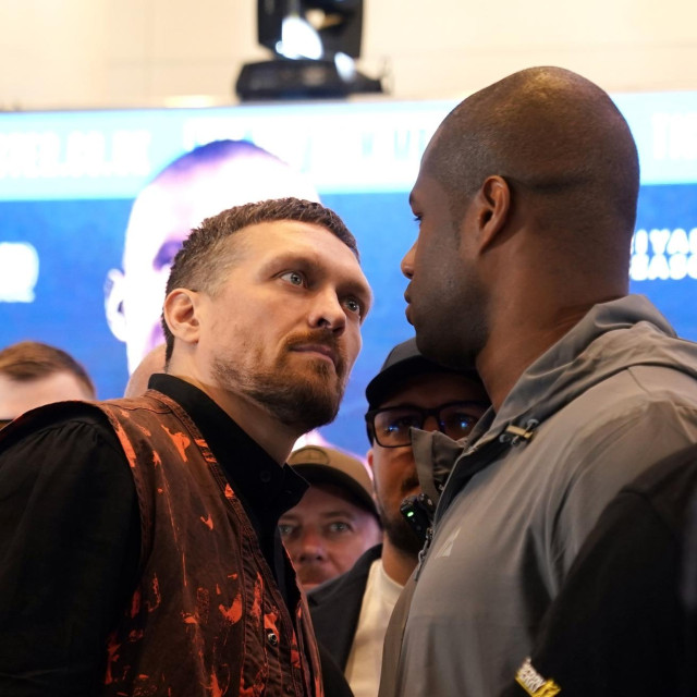 Oleksandr Usik i Daniel Dubois