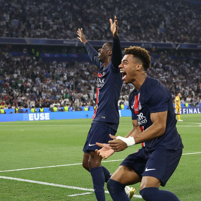 Ousmane Dembele i Desire Doue
