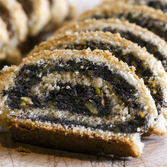 Zagreb, 151216.
Jurisiceva 1, Gastronomadi.
Pripremanje bozicnih kolaca za Dobru hranu.
Na fotografiji: makovnjaca.