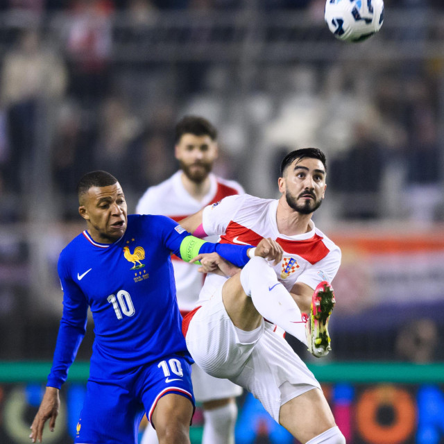 Josip Šutalo i Kylian Mbappe