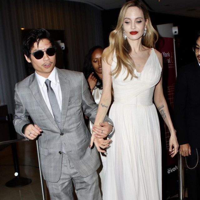Pax Thien i Angelina na premijeri filma ”Maria”