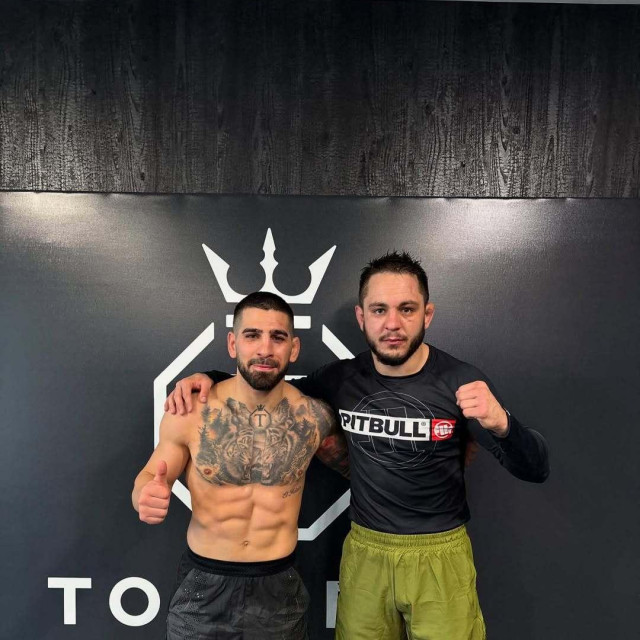 Ilia Topuria i Miloš Janičić