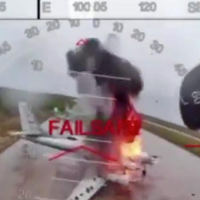 Udar na ruske bombardere