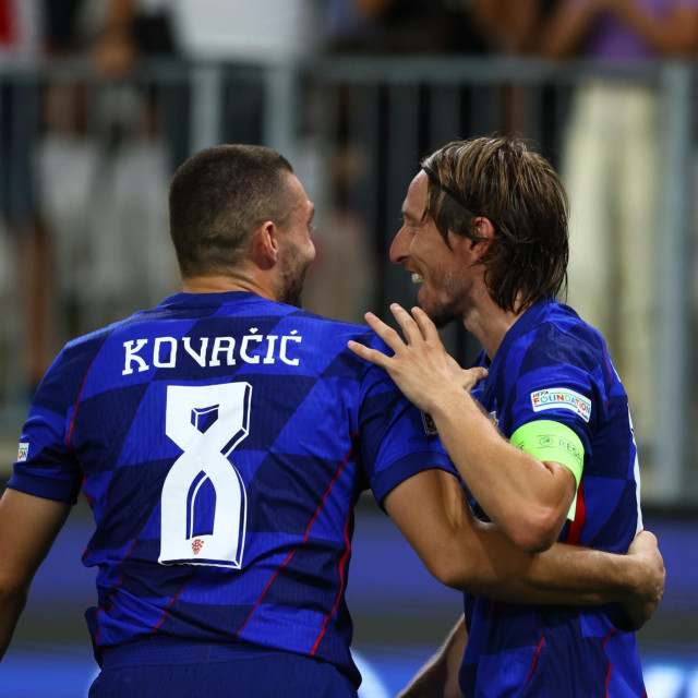 Luka Modrić i Mateo Kovačić