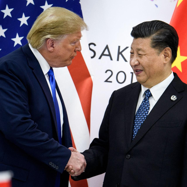 Donald Trump, Xi Jinping, arhivska fotografija