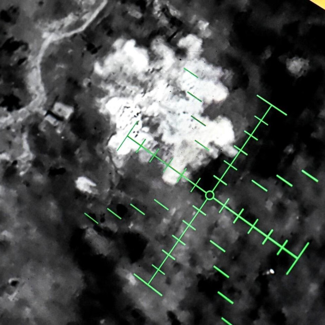 Snimka udara uhvaćena Vampire dronom