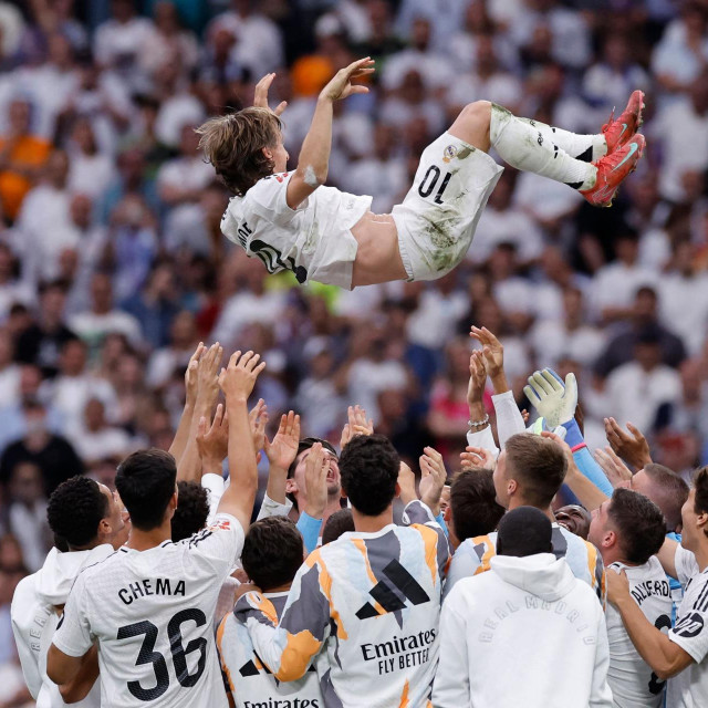 Luka Modrić oprostio se od Bernabeua