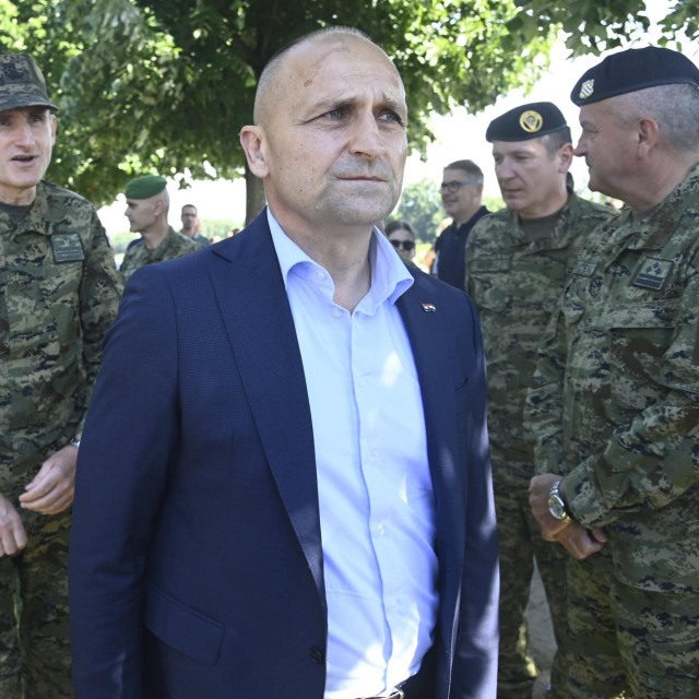 Ministar obrane Ivan Anušić
