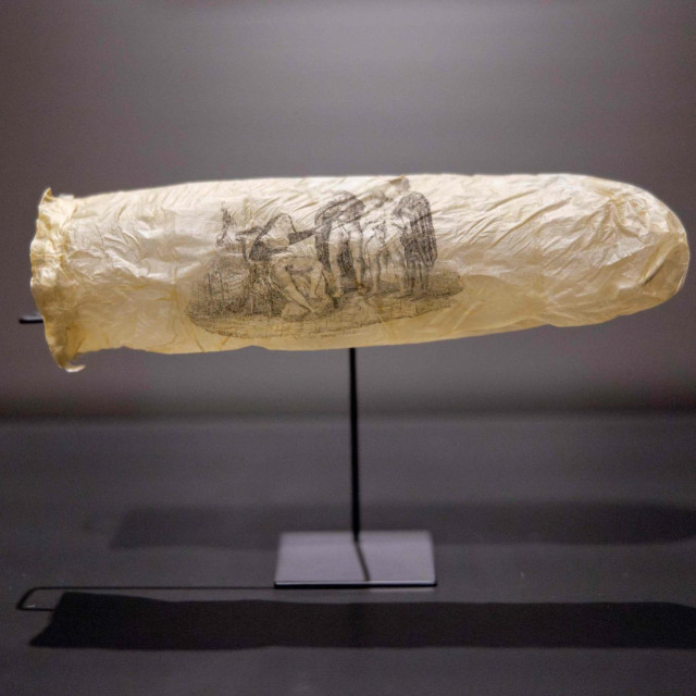 Kondom izložen u Rijksmuseumu u Amserdamu